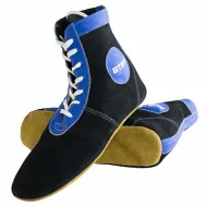 Самбовки, натуральная замша, синий, размер 45, ASSH-02