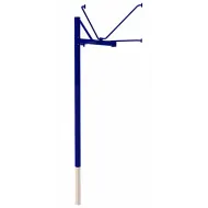 Стойка баскетбольная уличная одноопорная ZSO 39214 для игрового щита 1050х1800 мм (вынос 1200 мм)