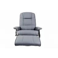 Кресло вибромассажное Calviano с подъемным пуфом и подогревом 2158