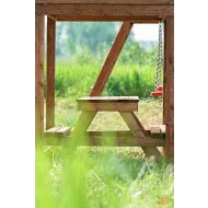 Столик "Выше всех" с лавочками